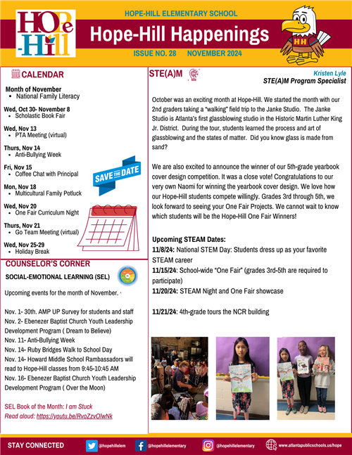 HHES Newsletter November 2024